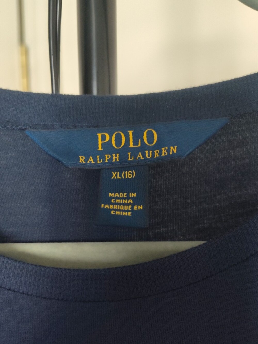 Polo by Ralph Lauren Navy Girls' Knit Top Pleated Skirt Dress - Picture 2 of 8